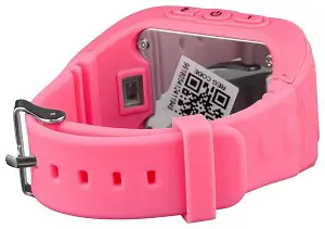 Детские часы Кнопка Жизни К911 с GPS трекером Розовые Knopka купить в Барнауле фото 2