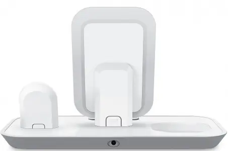 ЗУ беспроводное Mophie 3-in-1 Wireless Stand for MagSafe Charger c подставкой под ЗУ Apple White Беспроводное ЗУ купить в Барнауле фото 2