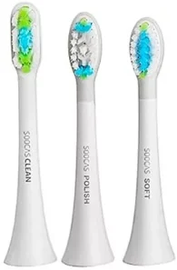 Электрическая зубная щетка Soocas Electric Toothbrush X3 (футляр +3 насадки) белая Зубные щетки и ирригаторы Soocas купить в Барнауле фото 3