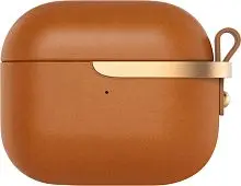 Чехол для AirPods 3 Moshi Pebbo Luxe коричневый Аксессуары для наушники Apple купить в Барнауле