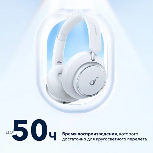 Наушники беспроводные SOUNDCORE Space Q45 White Bluetooth полноразмерные Soundcore купить в Барнауле фото 5