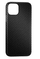 Чехол для Apple iPhone 12 Pro ANNET MANCINI Carbon Series Black Чехлы брендовые для Apple купить в Барнауле