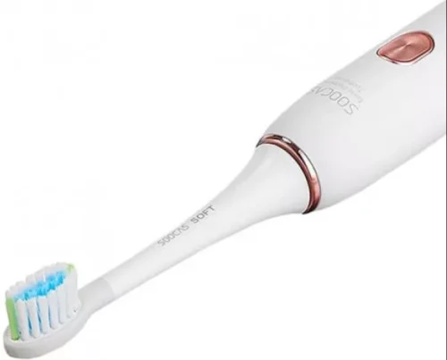 Электрическая зубная щетка Soocas Electric Toothbrush X3 (футляр +3 насадки) белая Зубные щетки и ирригаторы Soocas купить в Барнауле фото 2