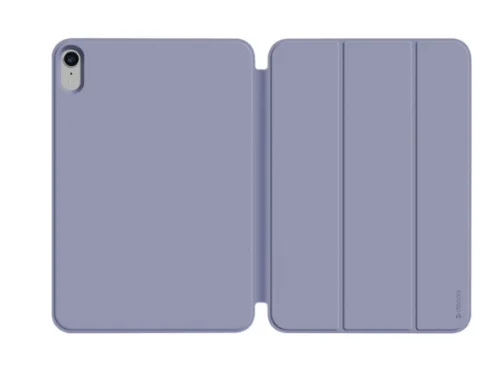 Чехол для Apple iPad Mini 6 (2021) Deppa Wallet Onzo Basic серо-лавандовый Чехлы для планшетов Apple купить в Барнауле фото 4
