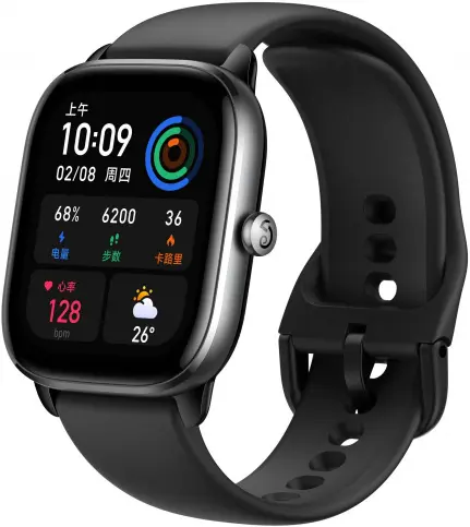 Часы Amazfit GTS 4 Mini Midnight Black Amazfit купить в Барнауле фото 3