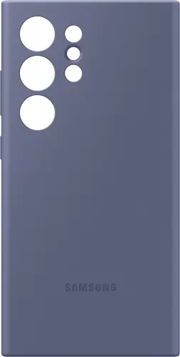 Накладка Samsung S24 Ultra Silicone Case фиолетовый Накладка оригинальная Samsung купить в Барнауле фото 3
