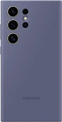 Накладка Samsung S24 Ultra Silicone Case фиолетовый Накладка оригинальная Samsung купить в Барнауле