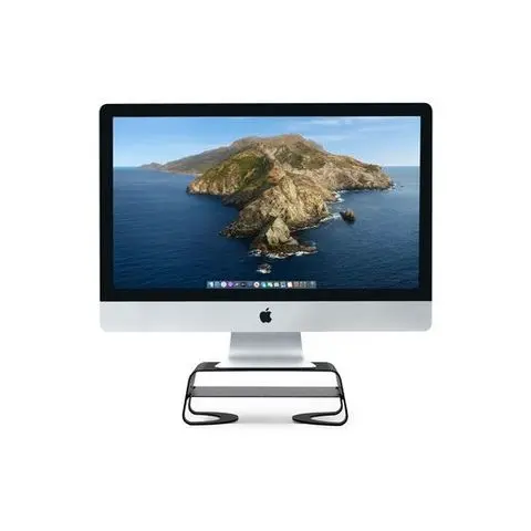 Подставка Twelve South Curve Riser для Apple Display 10" сталь (черный) Подставки для компьютера купить в Барнауле фото 3