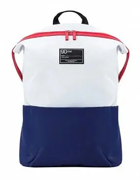 Рюкзак Ninetygo Lecturer Leisure Backpack белый+синий Рюкзаки Xiaomi купить в Барнауле