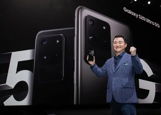 Презентация Samsung на Galaxy Unpacked 2020