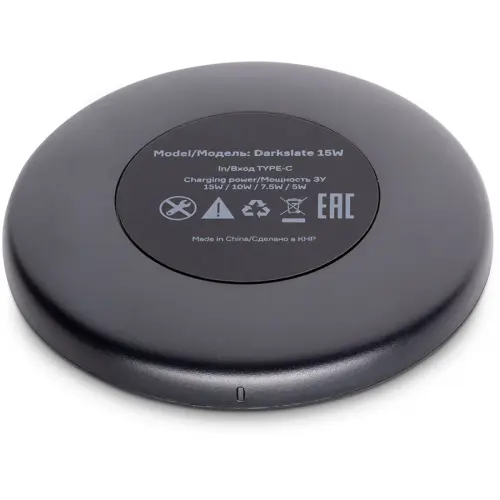 ЗУ беспроводное Accesstyle Darkslate 15W Беспроводное ЗУ купить в Барнауле фото 2