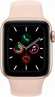 Apple Watch Series 5 40mm Case Gold Aluminium Sport Band Pink Sand Apple купить в Барнауле