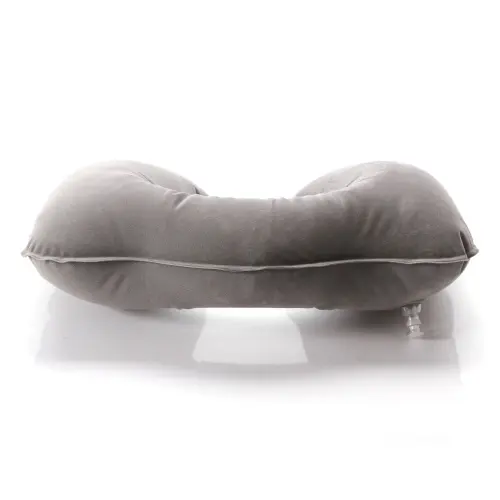 Подушка для путешествия Travel Blue Neck Pillow надувная серо-синяя В самолет купить в Барнауле фото 3