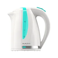 Чайник Maxvi KE1701P White-green Электрочайники купить в Барнауле
