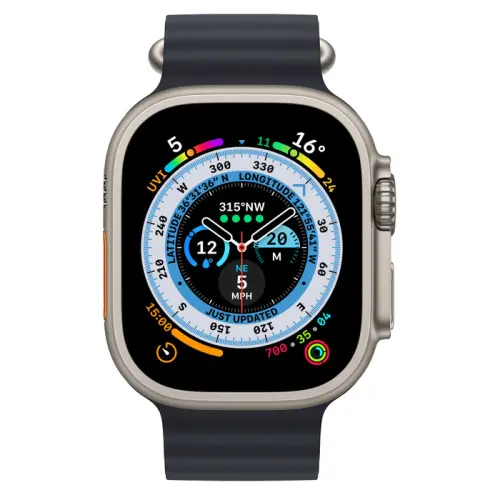  Apple Watch Ultra 49mm Titanium Case with Midnight Apple купить в Барнауле фото 3