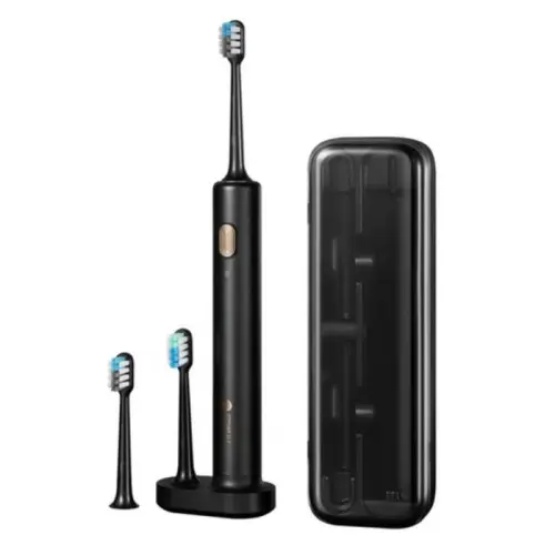 Электрическая зубная щетка DR.BEI Sonic Electric Toothbrush  BY-V12 (Черное золото) Зубные щетки и ирригаторы Dr.Bei купить в Барнауле