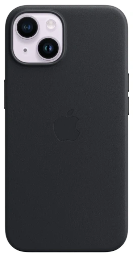 Чехол для Apple iPhone 14 Leather Case with MagSafe Midnight Чехлы оригинальные Apple купить в Барнауле