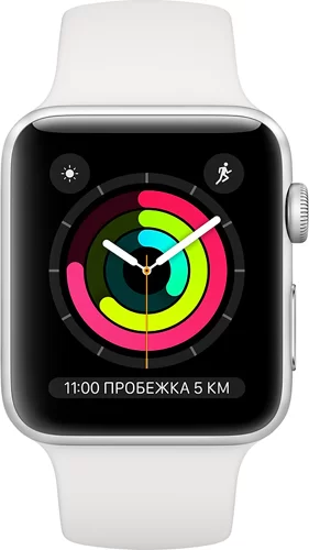 Apple watch serie 3 38mm silver sale