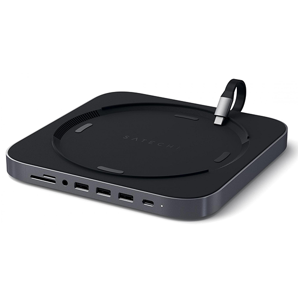 Док-станция Satechi Mac Mini Stand & Hub для Mac Mini (серый космос ...