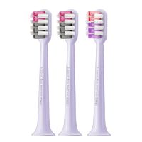 купить Насадка для зубной щетки Dr.Bei Sonic Electric Toothbrush BY-V12 (Фиолетовое золото, 3шт) в Барнауле
