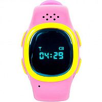 купить Детские часы EnBe Children Watch 2 Enjoy the Best с GPS трекером Розовый в Барнауле