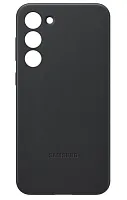 Накладка Samsung S23 Leather Case черная Накладка оригинальная Samsung купить в Барнауле