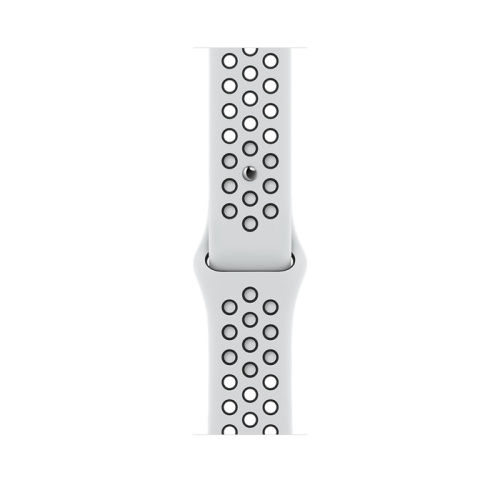 Apple Watch Series SE GPS 44mm Case Silver Aluminium Nike Sport Band Platinum Apple купить в Барнауле фото 2