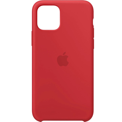 купить Накладка Apple iPhone 11 Pro Max Silicone Case Red (красный) в Барнауле