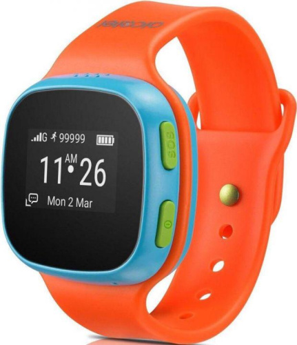 купить Детские часы Alcatel MoveTime (SW10) Track&Talk Watch Синий/Красный в Барнауле фото 3