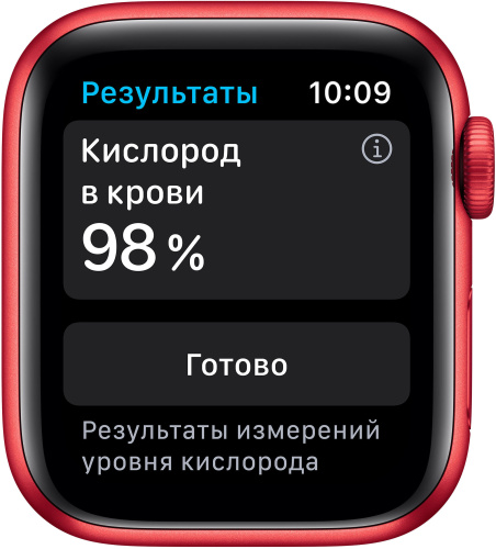 Apple Watch Series 6 GPS 40mm Case Red Aluminium Band Red Apple купить в Барнауле фото 3