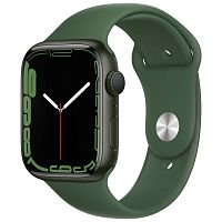 купить Apple Watch Series 7 GPS 41mm Case Blue Aluminium Band Green в Барнауле