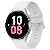 Часы Samsung Galaxy Watch 5 44мм 1.4" AMOLED корп.сереб. рем.белый Samsung купить в Барнауле
