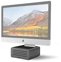 Подставка Twelve South HiRise Pro для iMac и Apple Display, сталь (черный/серебристый) Подставки для компьютера купить в Барнауле