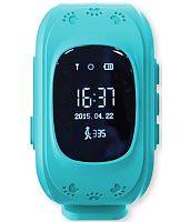 купить Детские часы Кнопка Жизни К911 с GPS трекером Голубые в Барнауле