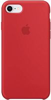 купить Накладка Apple iPhone 8/7 Silicone Case Red (красный) в Барнауле