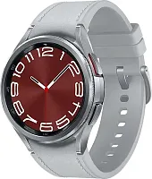 Часы Samsung Galaxy Watch 6 Classic 43мм 1.3" AMOLED корп.сереб. рем.серебристый Samsung купить в Барнауле