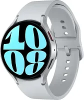 Часы Samsung Galaxy Watch 6 44мм 1.5" AMOLED корп.сереб. рем.серый Samsung купить в Барнауле