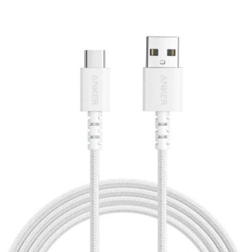 Дата-кабель Anker A8022 PowerLine Select+ USB-A to USB-C 0,9m White Кабель Anker купить в Барнауле