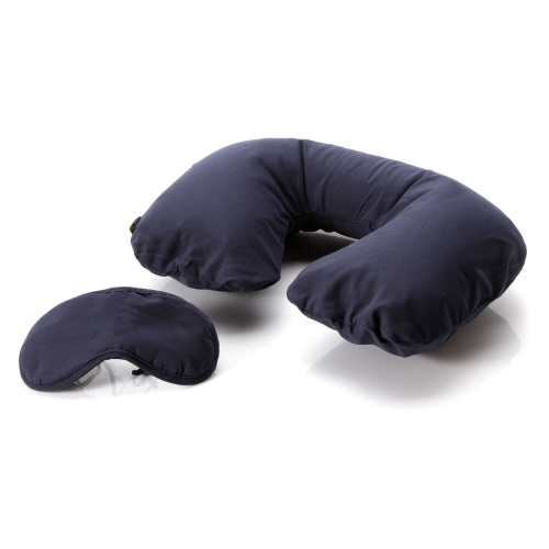 Комплект из надувной подушка и маски Travel Blue Total Comfort Set темно-синий В самолет купить в Барнауле