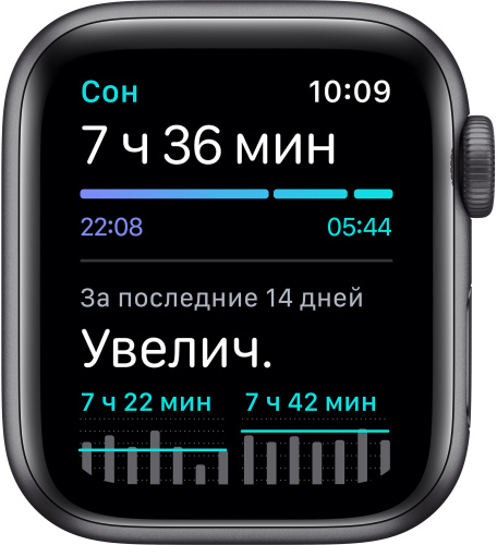Apple Watch Series SE GPS 40mm Case Space Grey Aluminium Nike Sport Band Black Apple купить в Барнауле фото 3