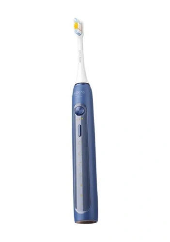 Электрическая зубная щетка Soocas Electric Toothbrush X5 (футляр +3 насадки) синяя Зубные щетки и ирригаторы Soocas купить в Барнауле фото 3