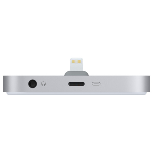 купить Док-станция для зарядки и синхронизации Apple IPhone Lightning Dock Space Gray (серый космос) в Барнауле фото 2