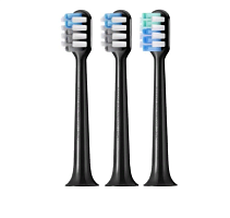 купить Насадка для зубной щетки Dr.Bei Sonic Electric Toothbrush BY-V12 (Черный с золотым, 3шт) в Барнауле