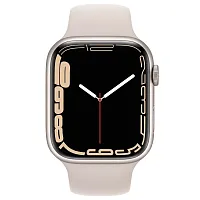 Apple Watch Series 7 GPS 45mm  Aluminum Case with Sport Band Starlight Apple купить в Барнауле