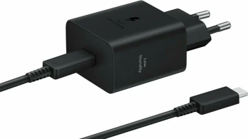 СЗУ SAMSUNG T4511 45W Type-C +кабель, чёрный СЗУ оригинальные Samsung купить в Барнауле