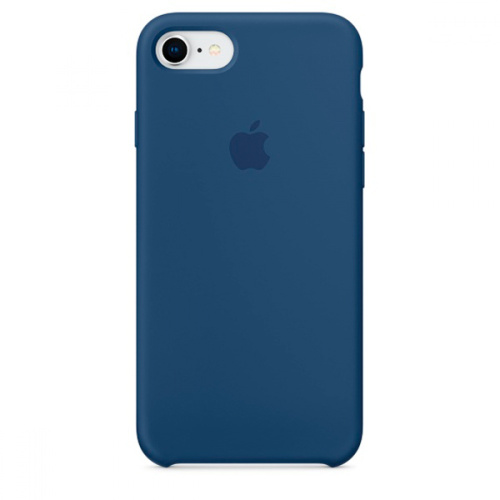 купить Накладка Apple iPhone 8/7 Silicone Case Blue Cobalt (темный кобальт) в Барнауле