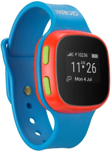 купить Детские часы Alcatel MoveTime (SW10) Track&Talk Watch Синий/Оранжевый в Барнауле фото 3