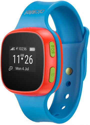 купить Детские часы Alcatel MoveTime (SW10) Track&Talk Watch Синий/Оранжевый в Барнауле фото 2