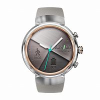 Смарт часы Asus ZenWatch 3 (WI503Q) silver with beige rubber Asus купить в Барнауле