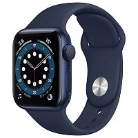 купить Apple Watch Series 6 GPS 44mm Case Blue Aluminium Band Blue в Барнауле